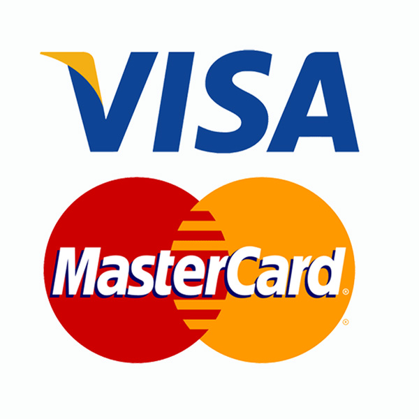 Visa und Mastercard Logo Visa und Mastercard Logo