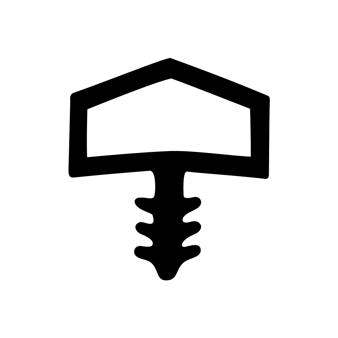 Türrahmen Dichtung - Holzzargendichtung für Haustüren | 10 mm Falzbreite | Farbe: braun