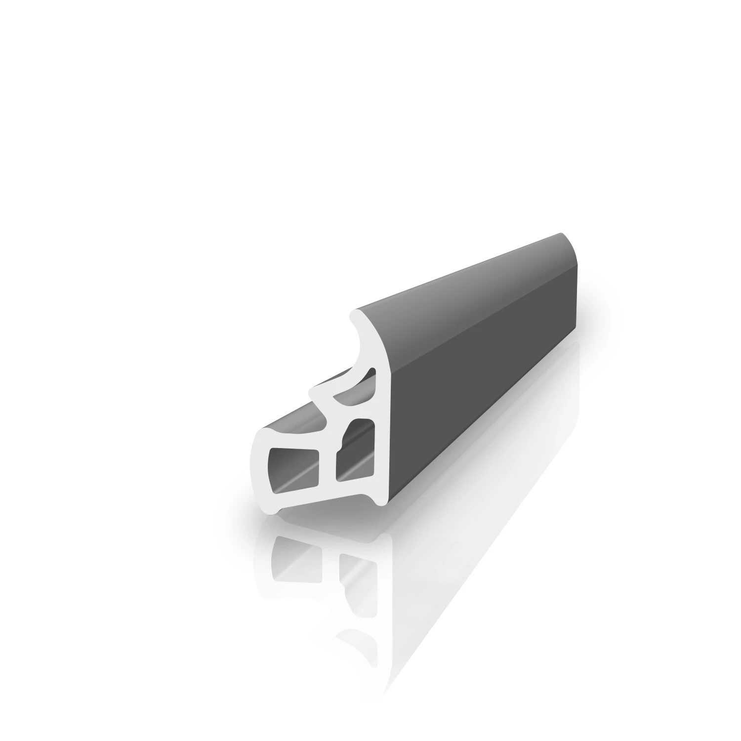 Stahlzargendichtung für Stahlzargen | 13 mm Breite | Farbe: weiß