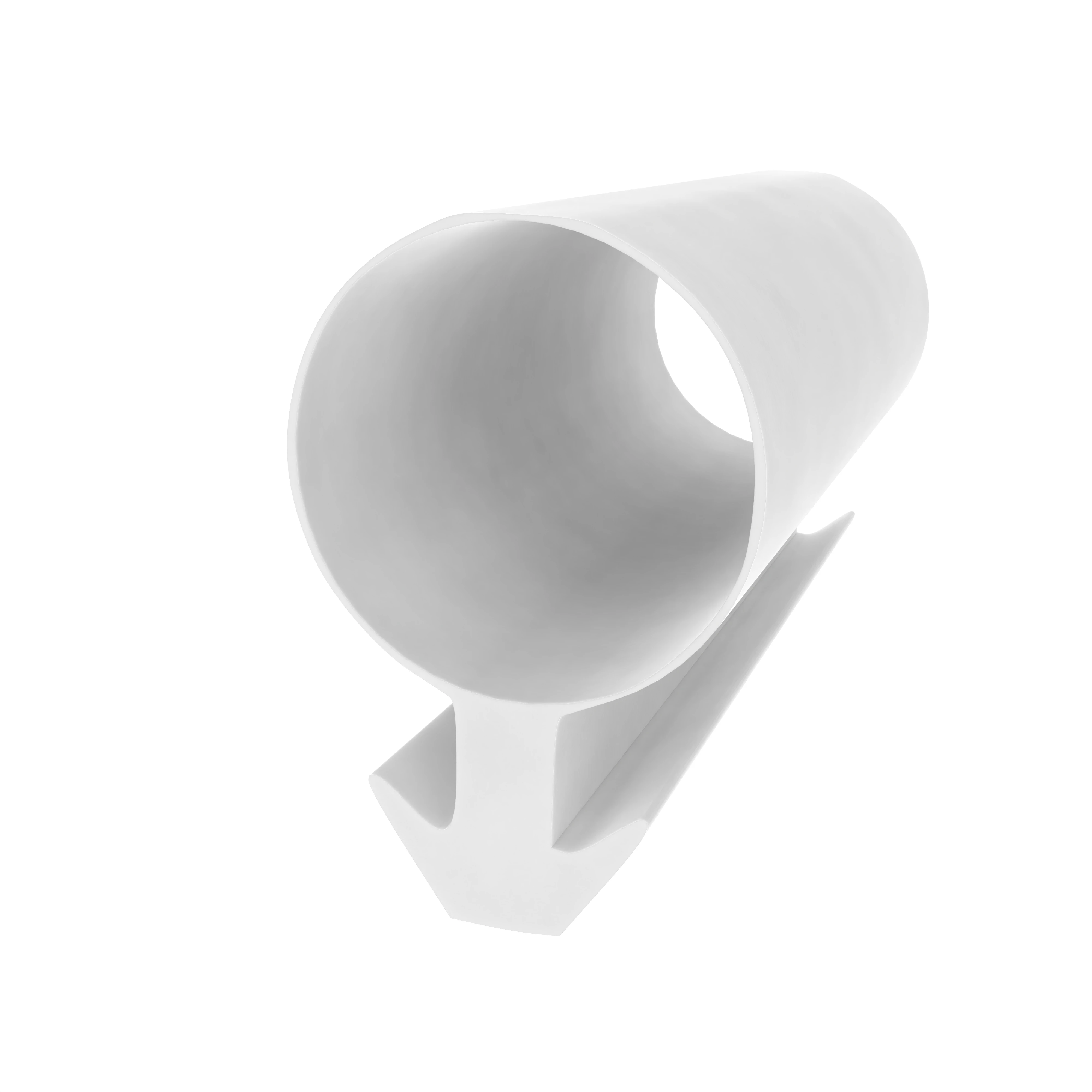 Schlauchdichtung für Holzfenster und -türen | 8 mm Durchmesser | Farbe: weiß Schlauchdichtung für Holzfenster und -türen | 8 mm Durchmesser | Farbe: weiß