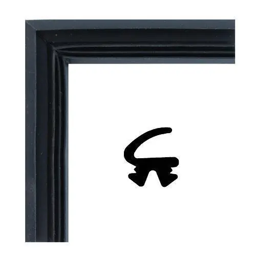 Dichtungsecken - Dichtungsecke für Anschlagdichtung F0434 | Farbe: schwarz