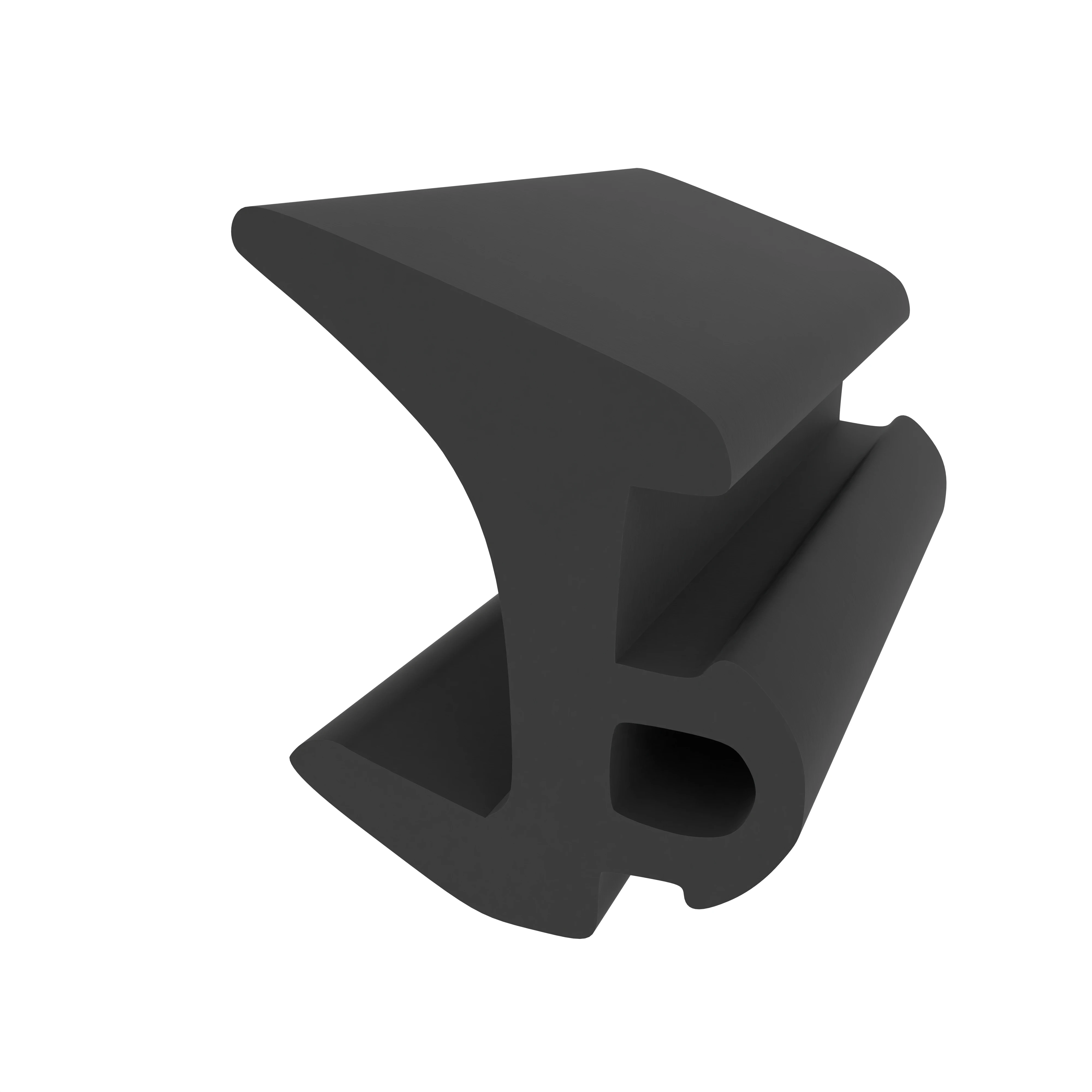 Verglasungsdichtung für VEKA Fenster | 10 mm Breite | Farbe: schwarz