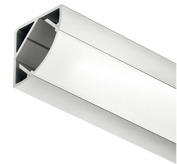 Beleuchtung - Eckprofil von Häfele Loox | Modell: 2195 | Länge: 2500 mm
