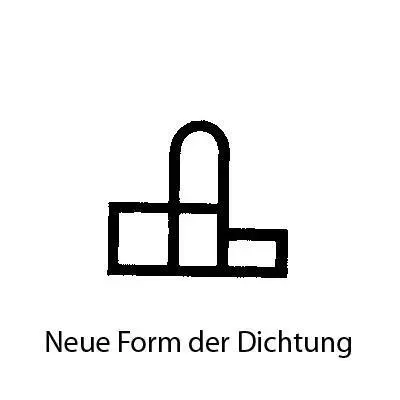 Türrahmen Dichtung - Stahlzargendichtung für Stahlrahmen | 18 mm Breite | Farbe: weiß