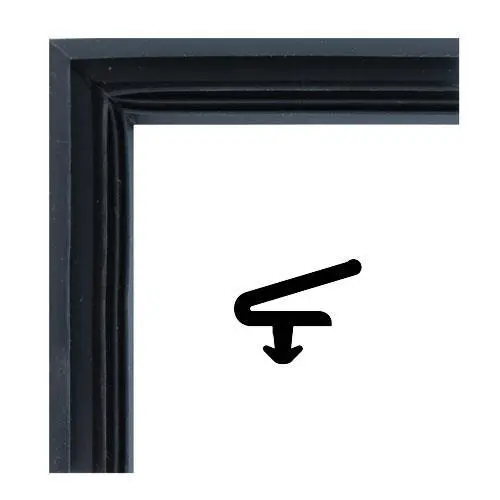 Dichtungsecken - Dichtungsecke für Anschlagdichtung F1088 | Farbe: schwarz