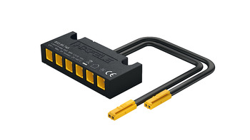 Häfele Loox Adapter multi-weiß | für 6-fach Verteiler | 12V