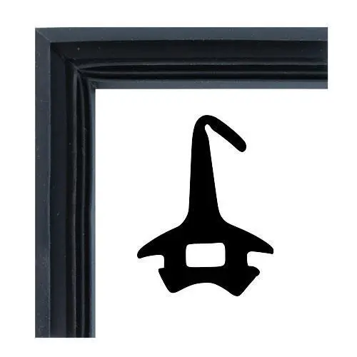 Dichtungsecken - Dichtungsecke für Mitteldichtung F3704 | Farbe: schwarz