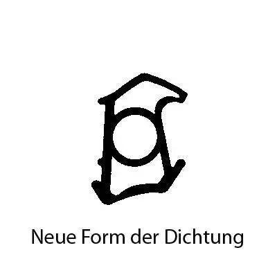Türrahmen Dichtung - Stahlzargendichtung für Stahltüren | 15 mm Breite | Farbe: grau