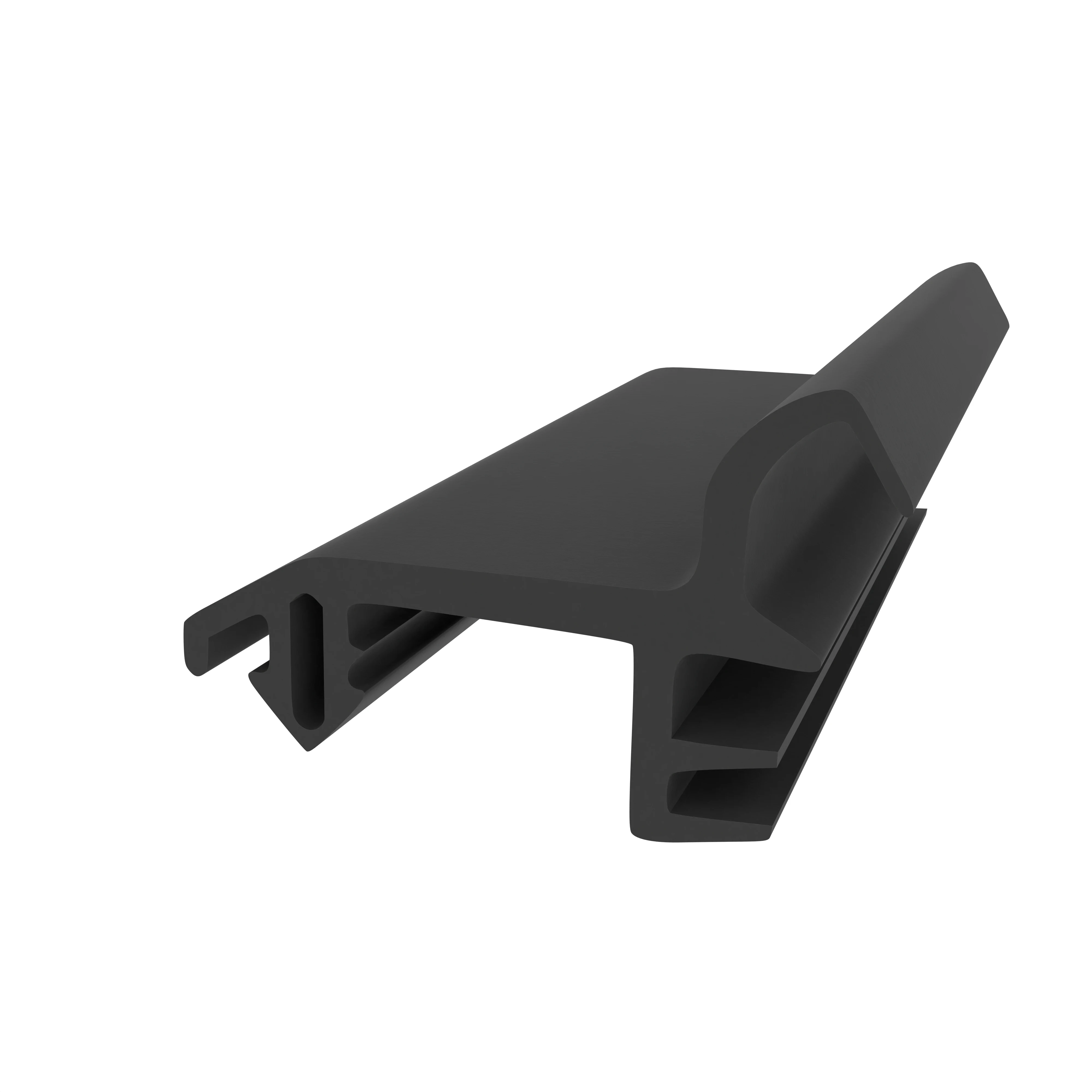 Mitteldichtung für Metall- und Kunststofffenster | 18 mm Höhe | Farbe: schwarz
