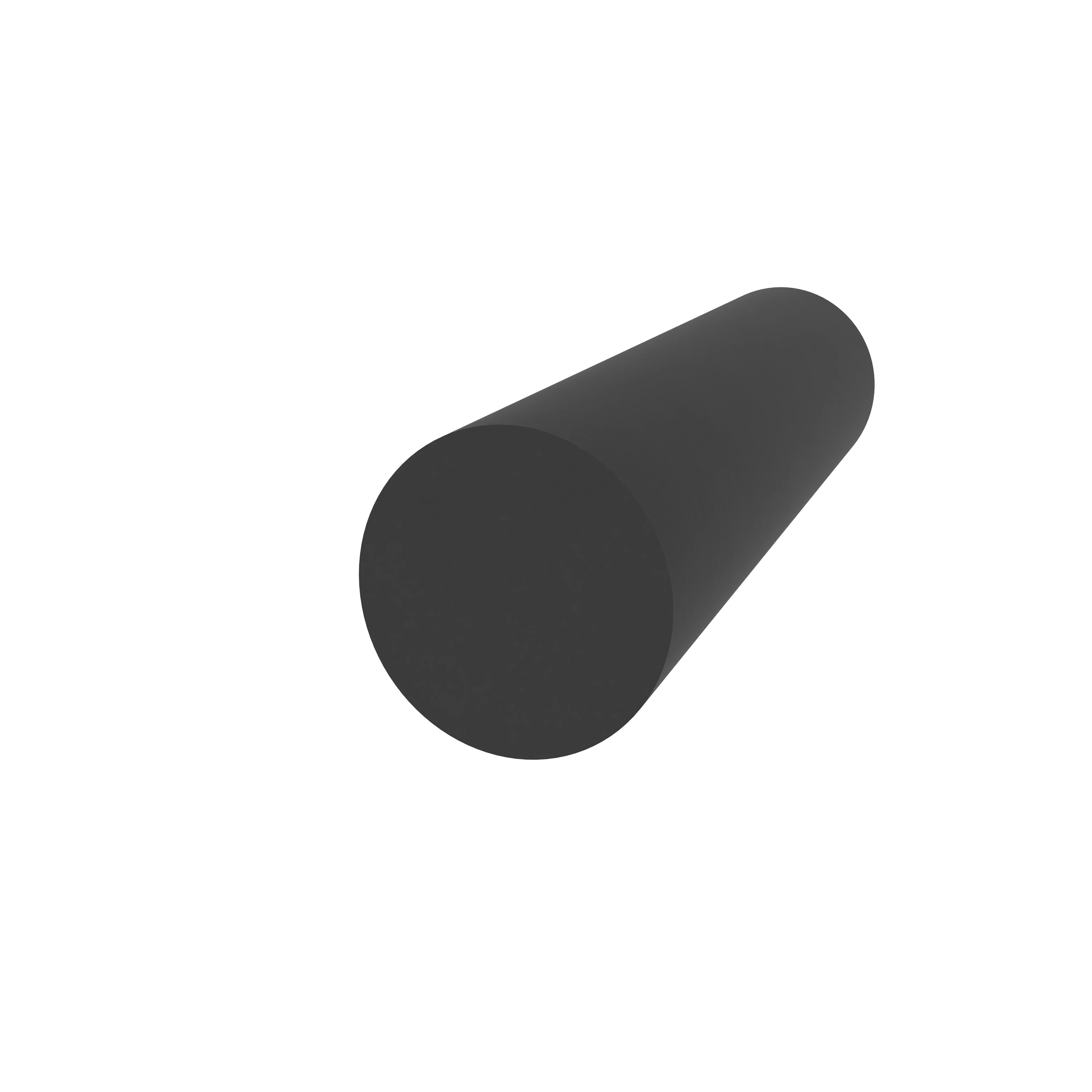 Moosgummidichtung rund | 5 mm Durchmesser | Farbe: schwarz