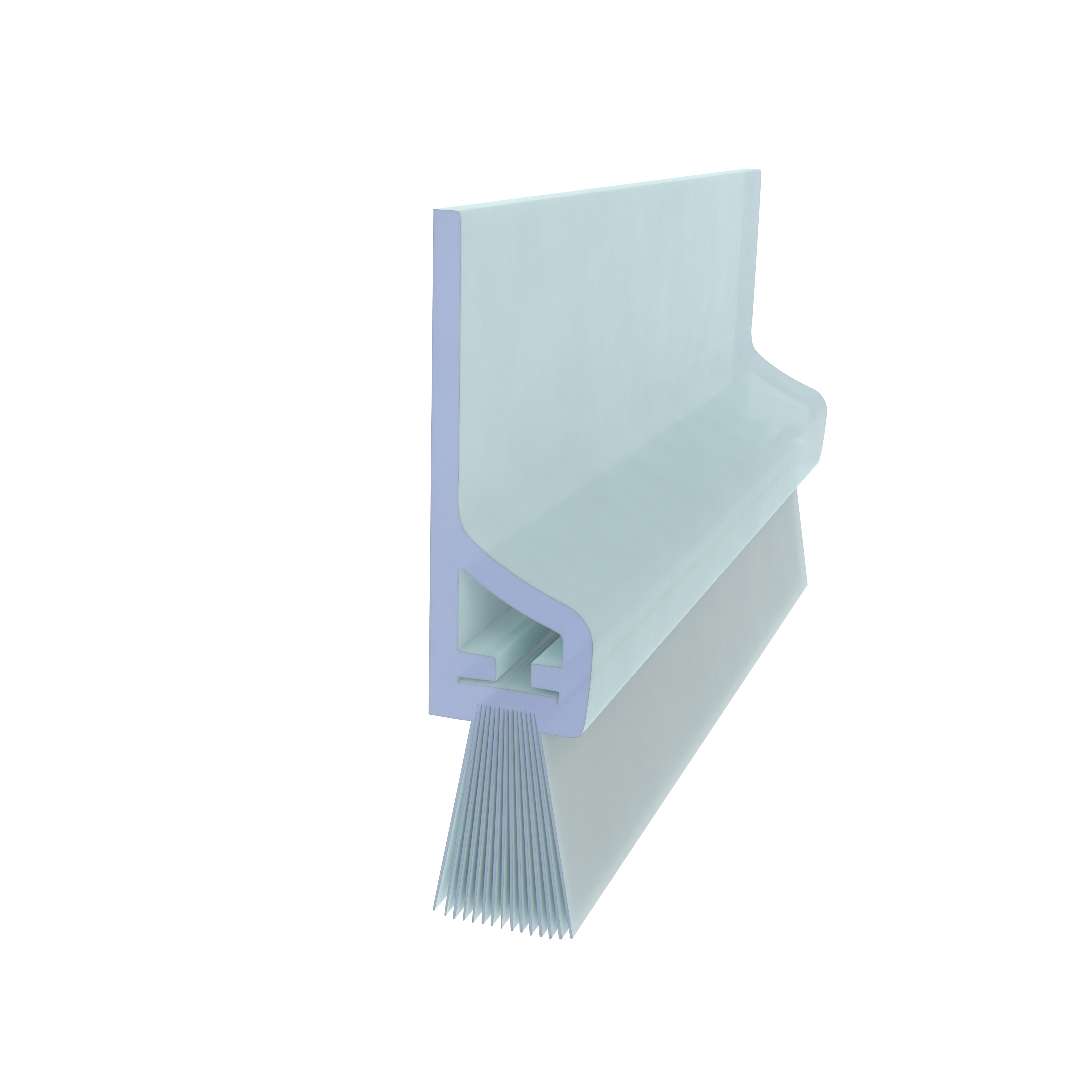 Bürstendichtung selbstklebend für Türen | Bürstenhöhe: 10 mm | Farbe: transparent Bürstendichtung selbstklebend für Türen | Bürstenhöhe: 10 mm | Farbe: transparent