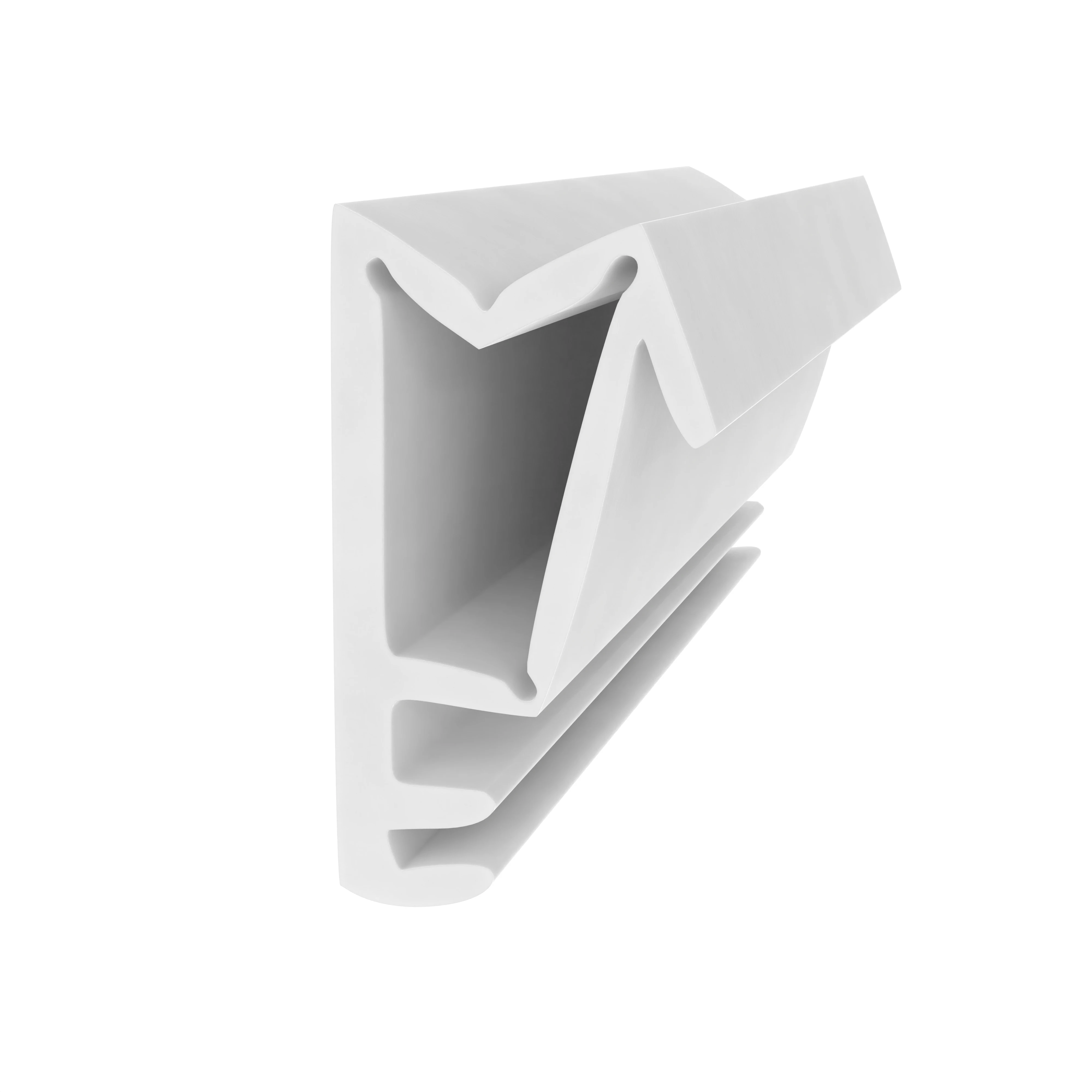 Überschlagdichtung für Holzfenster | Höhe: 14,5 mm | Farbe: weiß Überschlagdichtung für Holzfenster | Höhe: 14,5 mm | Farbe: weiß