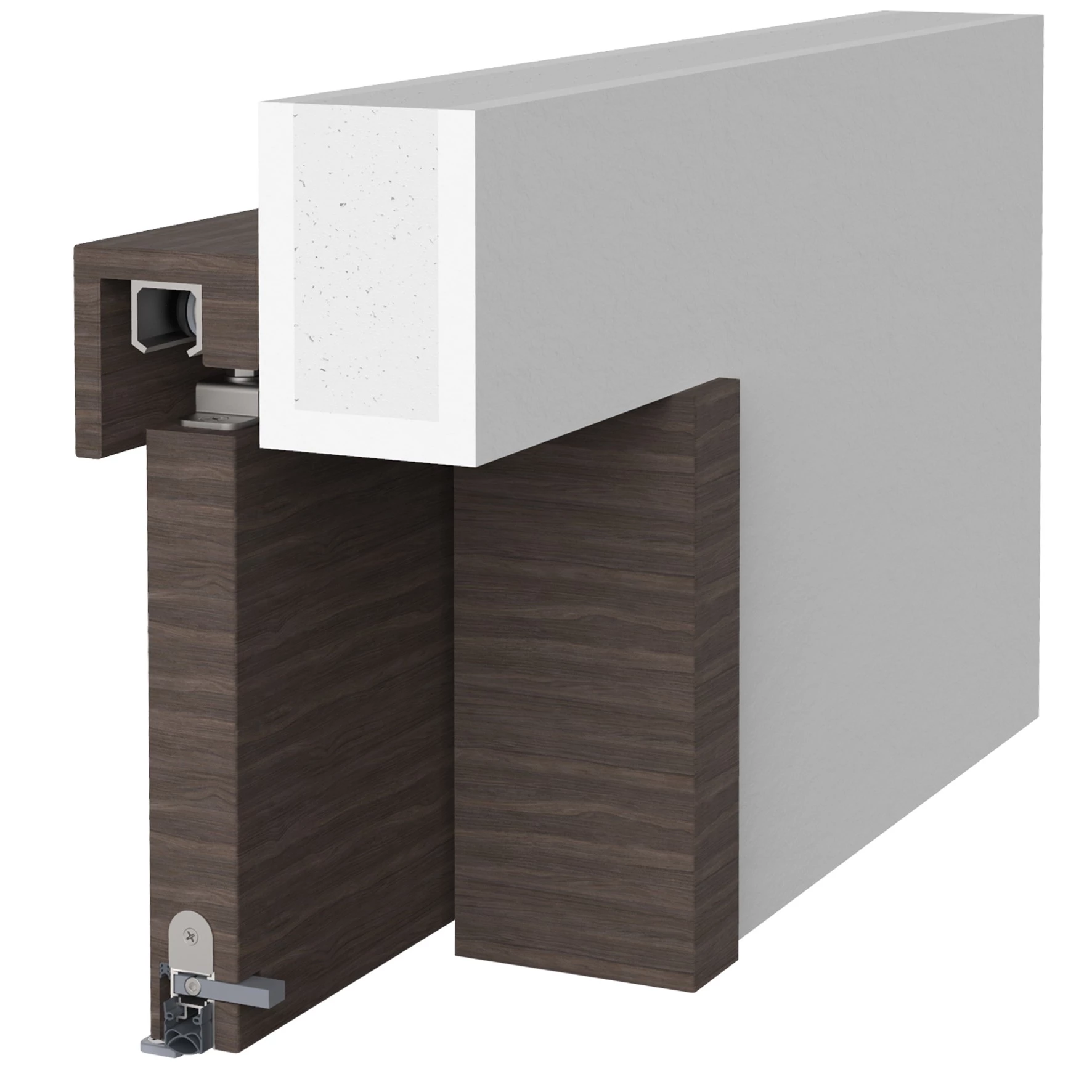 Schall-Ex Slide M-20 WS ZA-L Absenkdichtung von Athmer | Länge: 833 mm