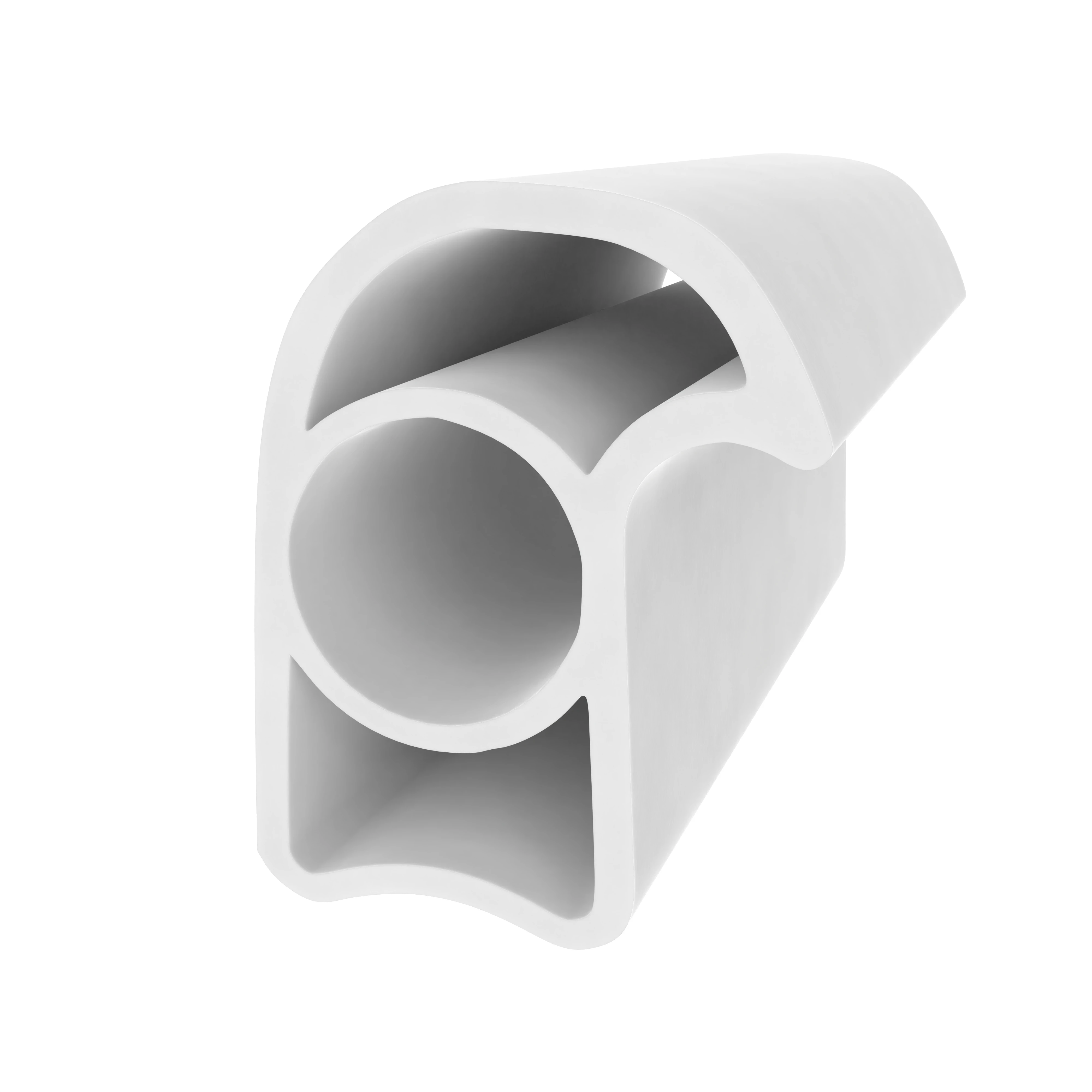Stahlzargendichtung für Stahlzargen | 21 mm Höhe | Farbe: weiß