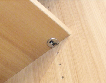 Verbindergehäuse von Häfele Rafix 20 | Bohrtiefe: 14,02 mm +0,2 mm | Für Holzdicke ab 19 mm