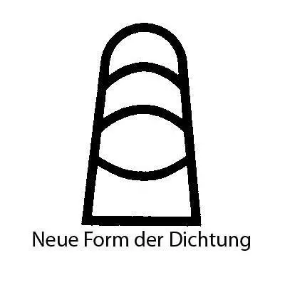 Türrahmen Dichtung - Stahlzargendichtung für Stahlrahmen | 19 mm Breite | Farbe: grau