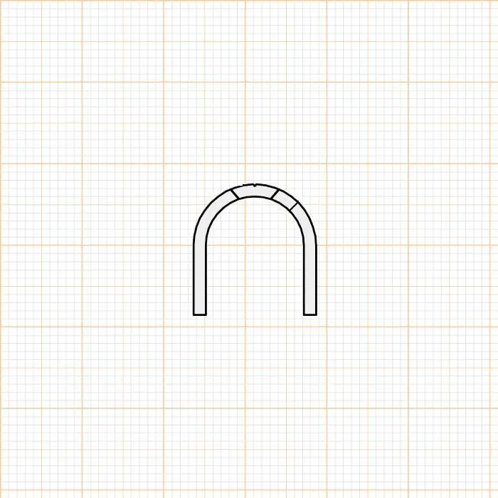 Fingerschutzprofile - Bandseitensicherungen | Länge: 1755 mm | Farbe: Silber