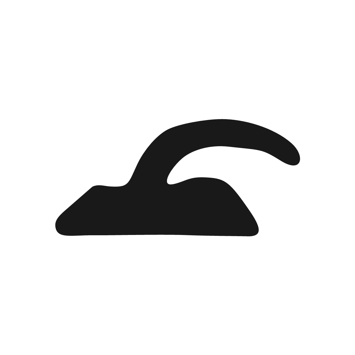 Lippendichtungen - Anschlagdichtung mit Lippe und glattem Fuß | 4,5 mm Höhe | Farbe: schwarz