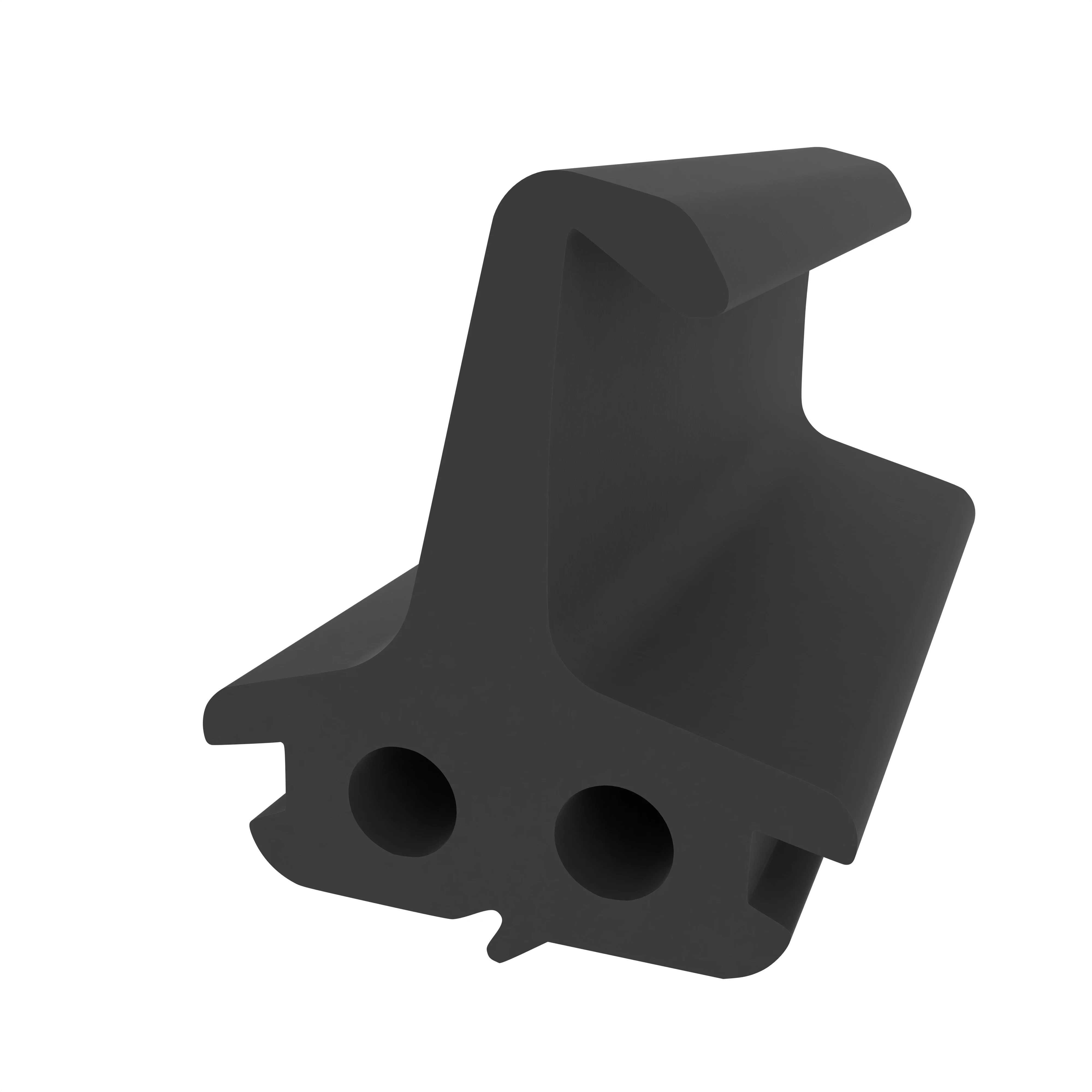 Mitteldichtung für Kunststofffenster | 21 mm Höhe | Farbe: schwarz