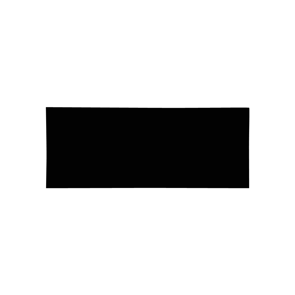 Moosgummi - Moosgummidichtung vierkant | 5 mm Breite | Farbe: schwarz