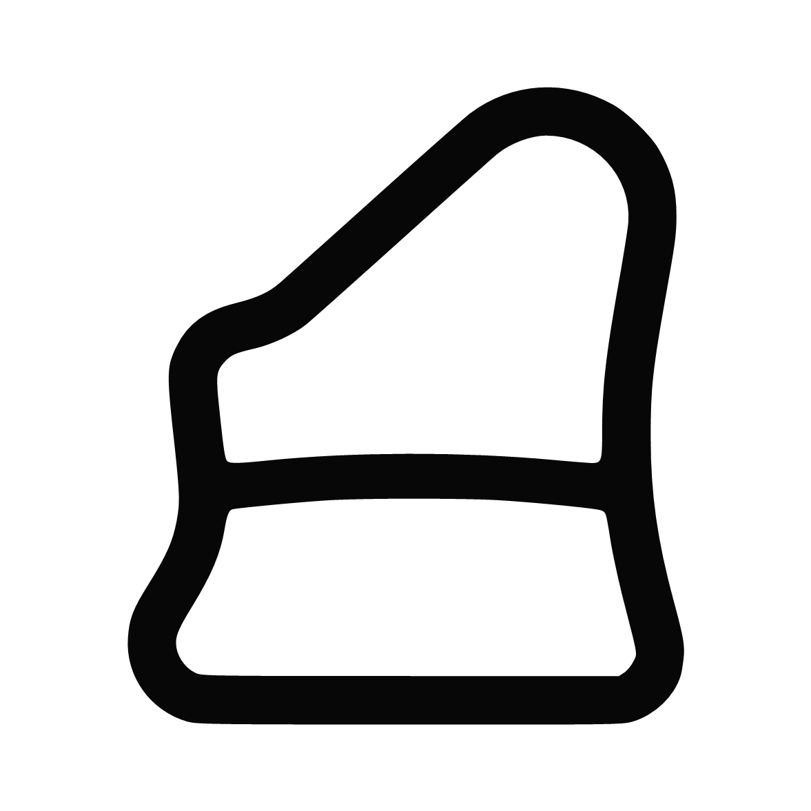 Türrahmen Dichtung - Stahlzargendichtung für Stahlzargen | 14 mm Breite | Farbe: grau