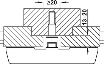 Fenster-Zusatzschloss | Modell: Abus 2420 | Farbe: weiß