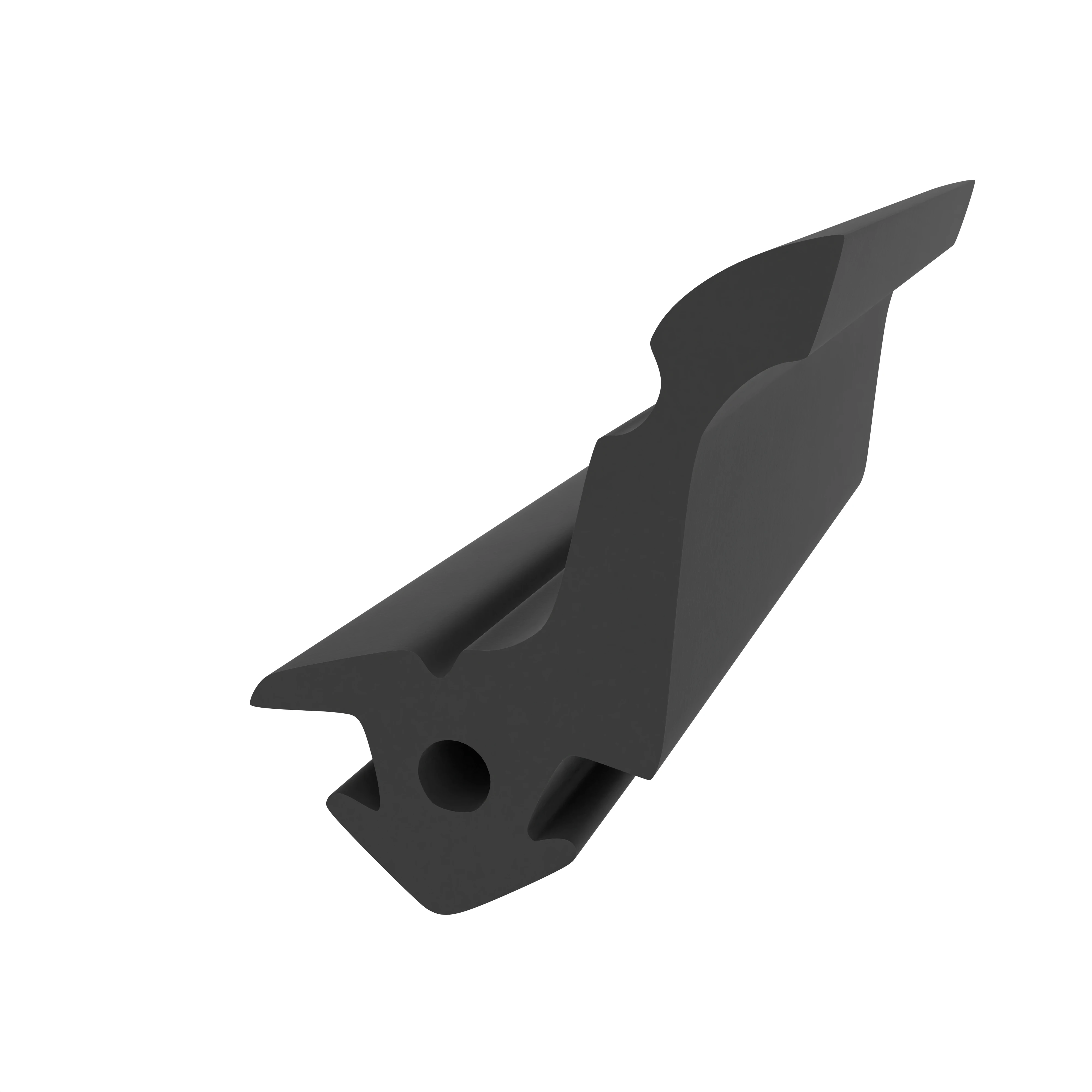 Mitteldichtungen - Mitteldichtung für Metall- und Alufenster | 23 mm Höhe | Farbe: schwarz