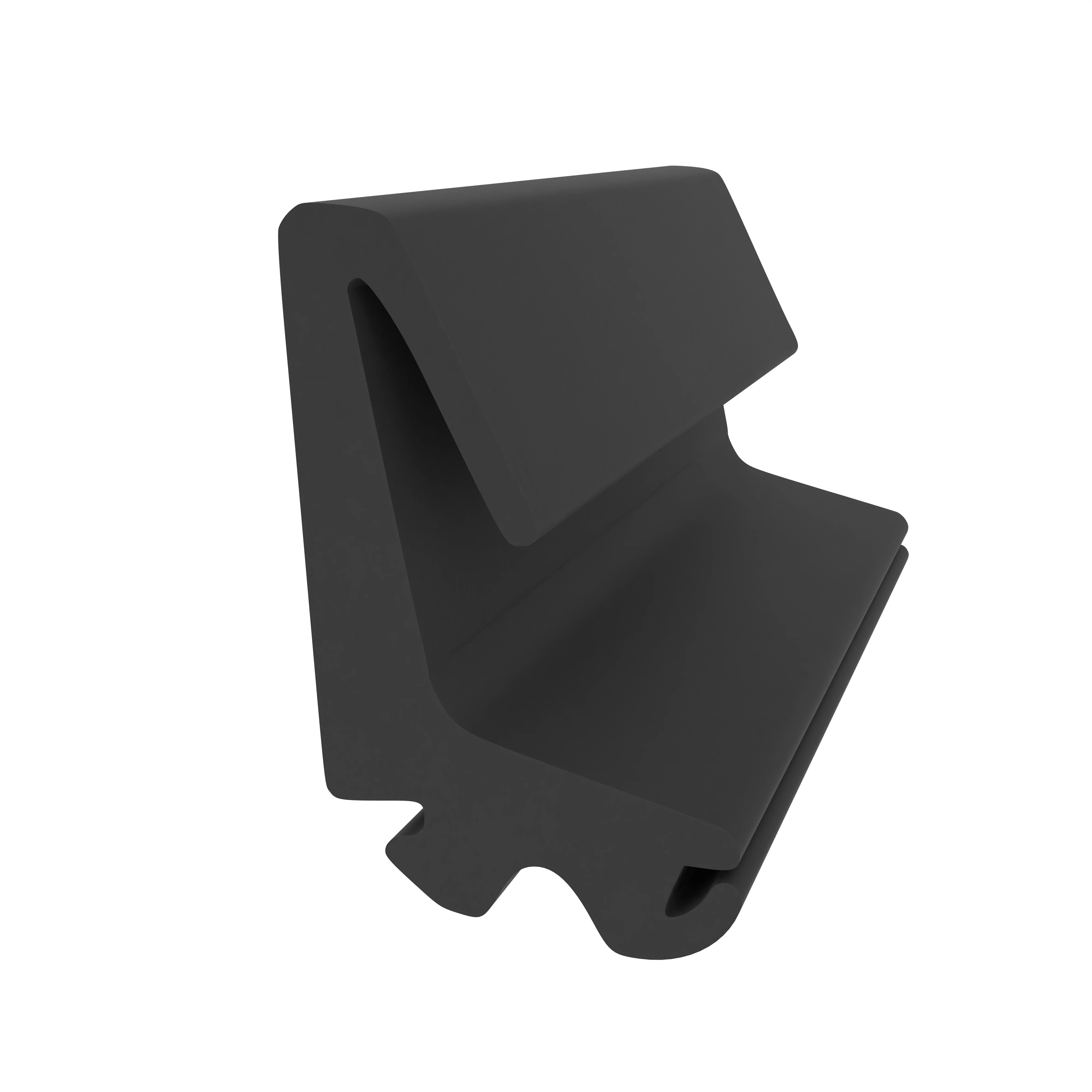 Mitteldichtungen - Mitteldichtung für Metall- und Alufenster | 20,5 mm Höhe | Farbe: schwarz