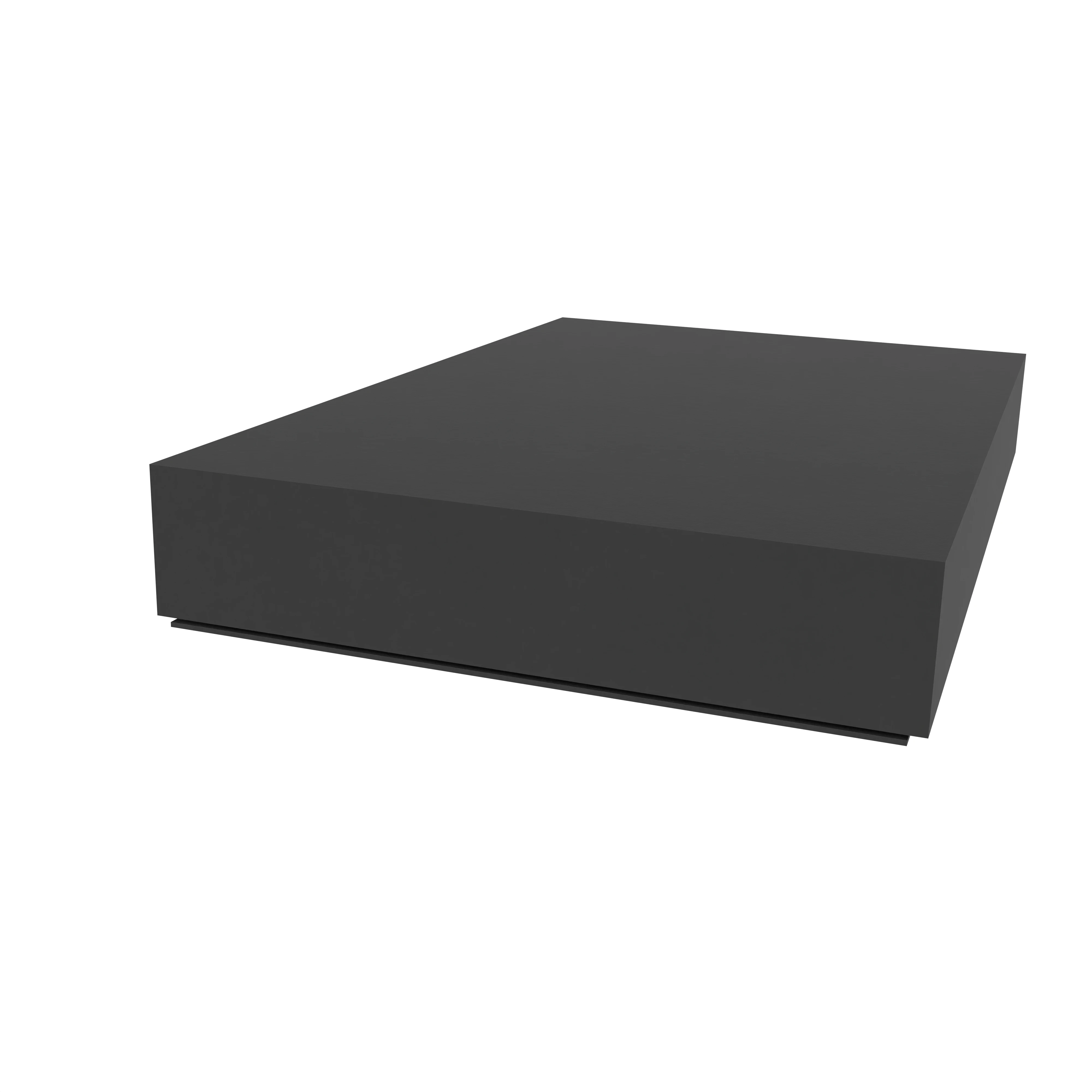 Moosgummi - Moosgummidichtung selbstklebend | 25 mm Breite | Farbe: schwarz