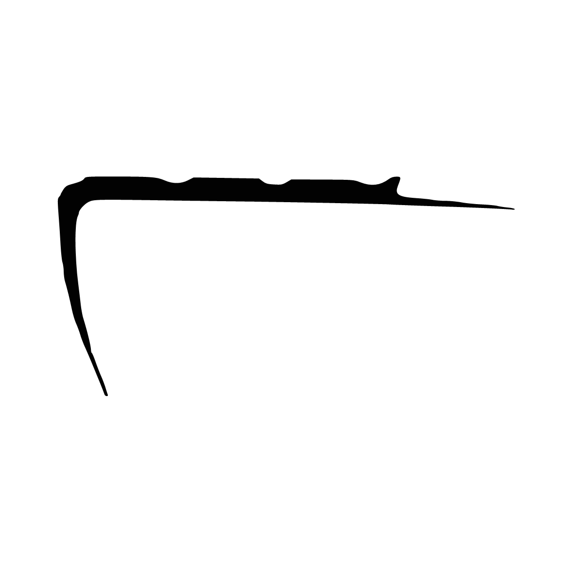 Treppenstufenprofile - Treppenstufendichtung | Höhe: 25 mm | Farbe: schwarz