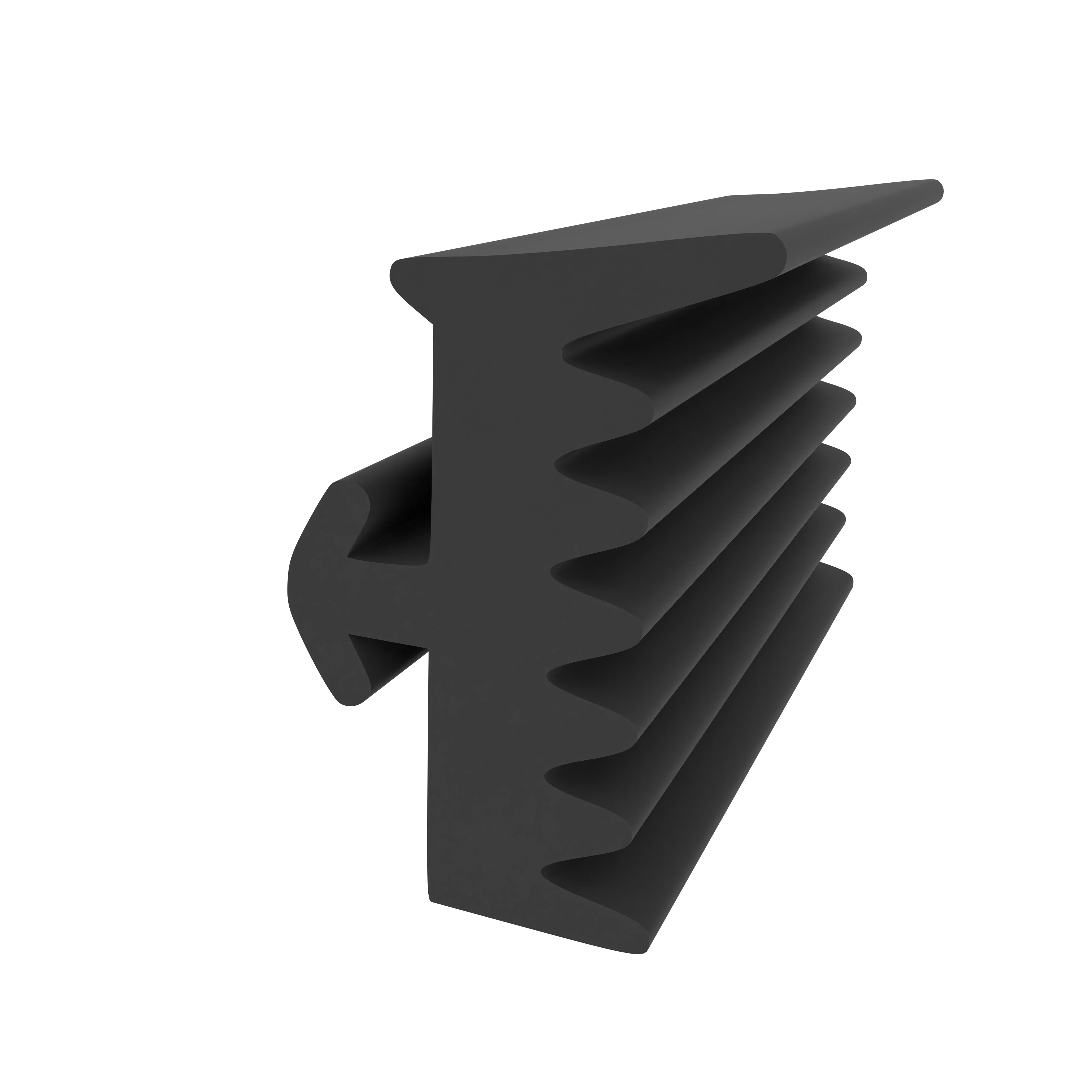 Verglasungsdichtungen - Verglasungsdichtung für Wicona Fenster | 11 mm Breite | Farbe: schwarz
