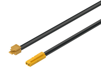 Zuleitung für LED-Band monochrom | Nennspannung: 12 V | Kabellänge: 1000 mm