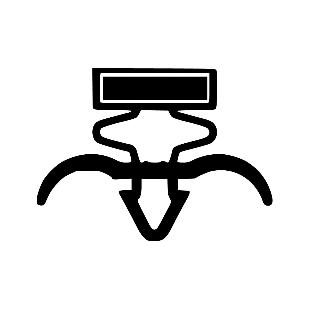 Kühlschrankdichtungen - Kühlschrankdichtungsrahmen | Höhe: 19,2 mm | Farbe: grau