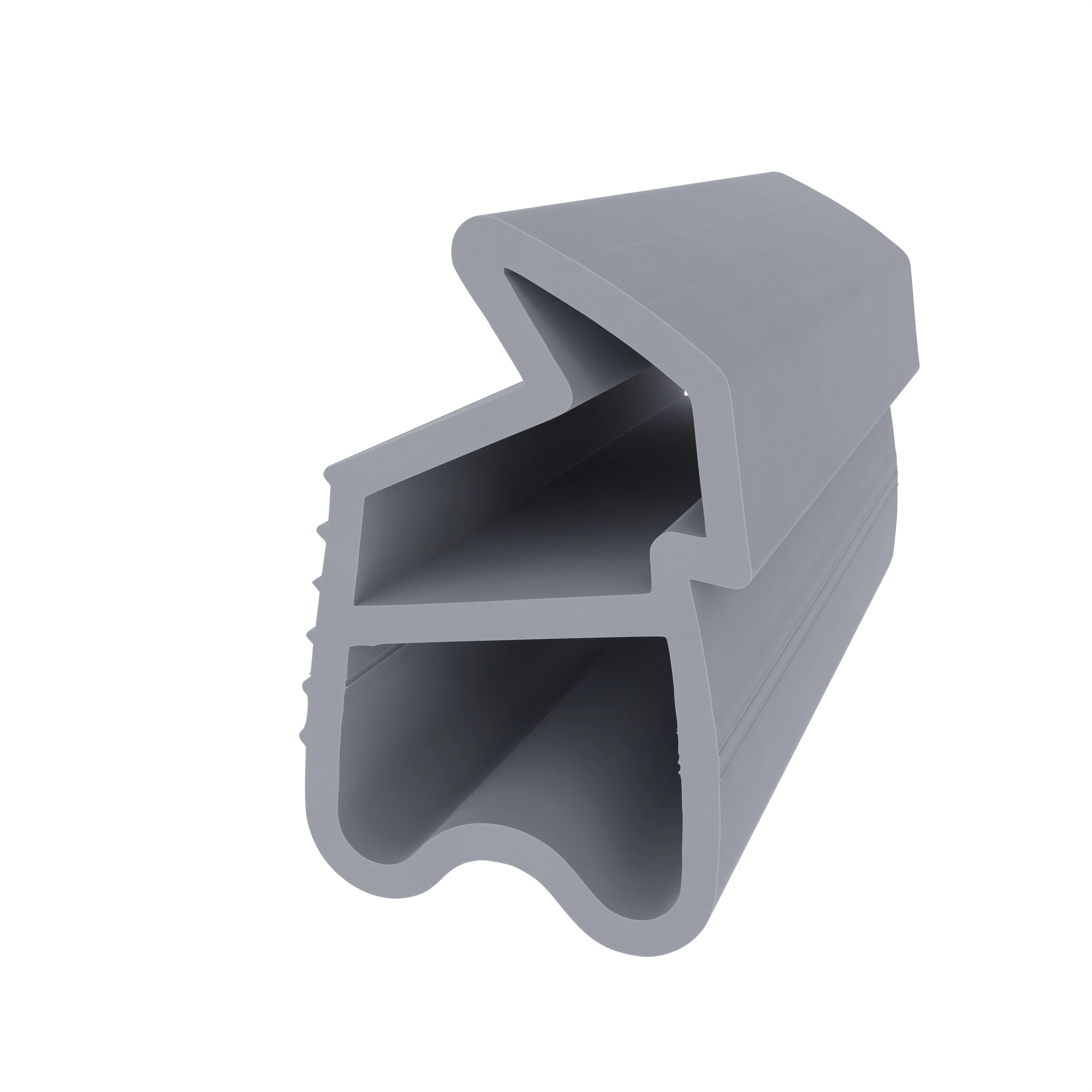 Stahlzargendichtung für Stahlrahmen | 22 mm Breite | Farbe: grau