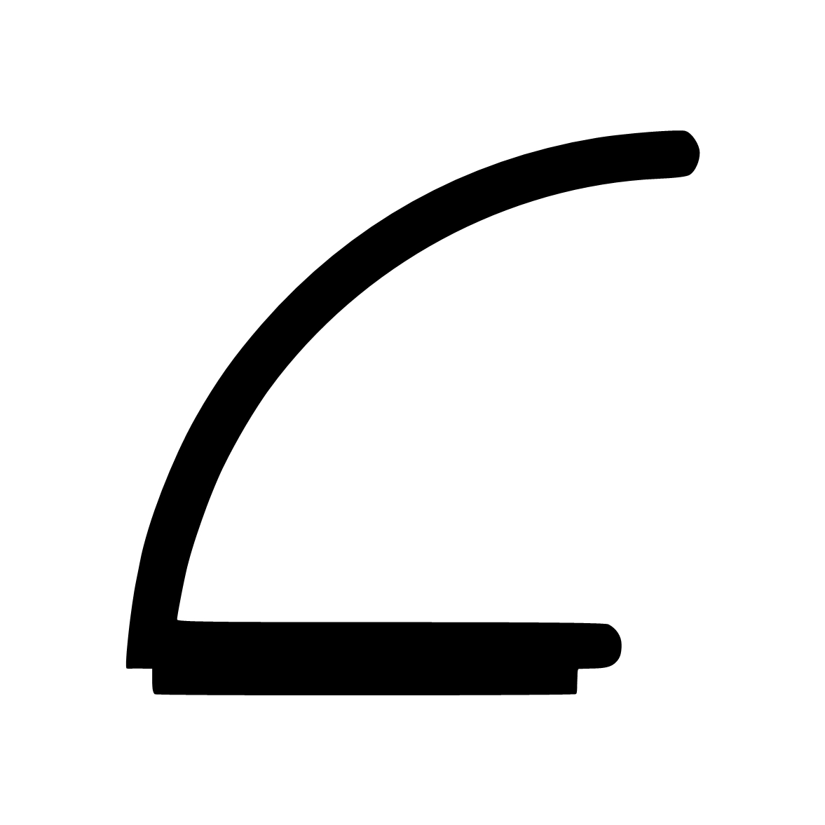 Türdichtung selbstklebend - Klebedichtung mit V-Profil | Spaltbreite: 1 – 8 mm | Farbe: transparent