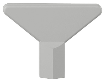 Beschläge - Innensechskantschlüssel | Schlüsselweite: 10 mm | Farbe: Grau