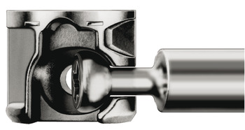 Verbindergehäuse von Häfele Minifix 15 | Bohrtiefe: 14 mm +0,5 mm | Für Holzdicke ab 19 mm