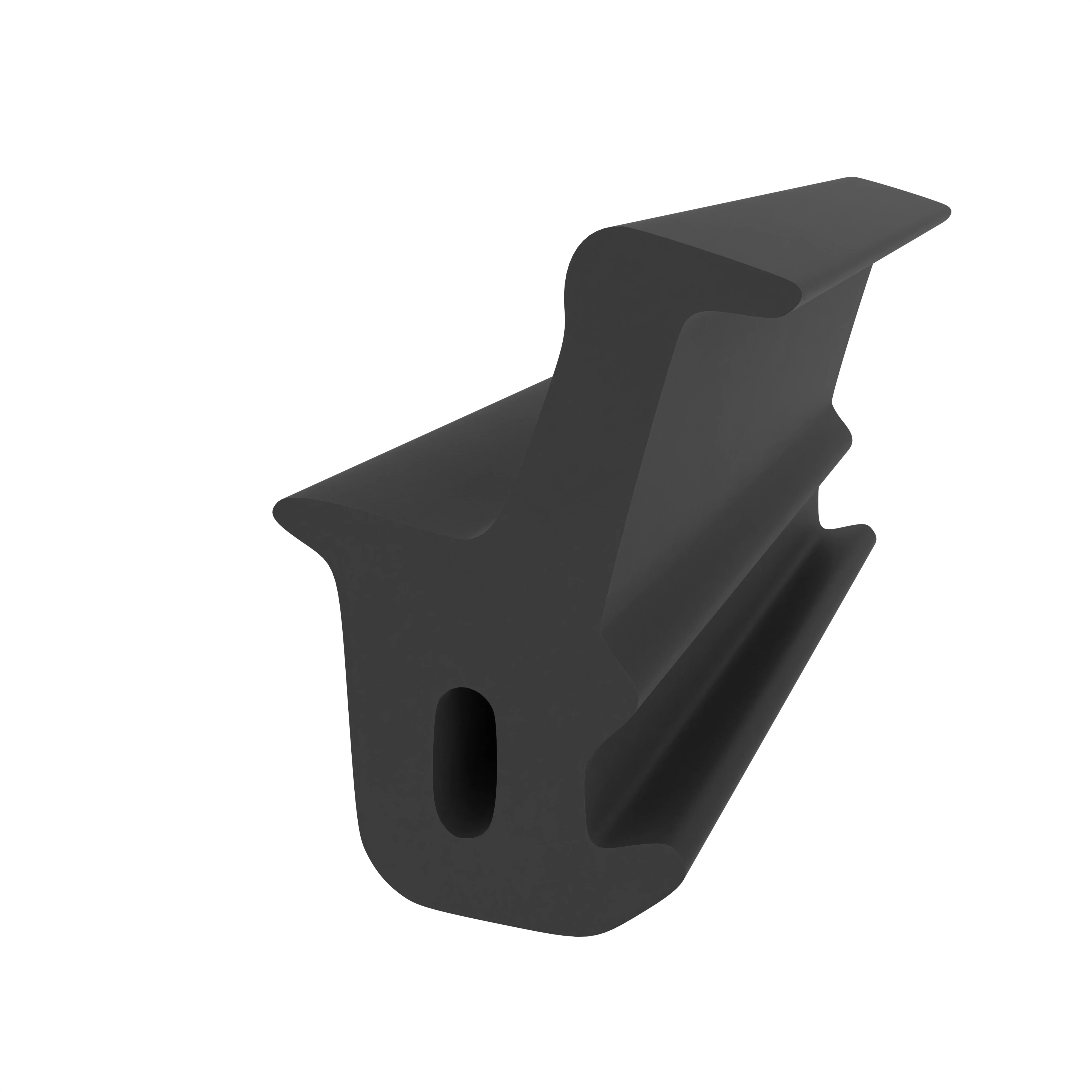 Mitteldichtungen - Mitteldichtung für Metall- und Alufenster | 12,5 mm Höhe | Farbe: schwarz