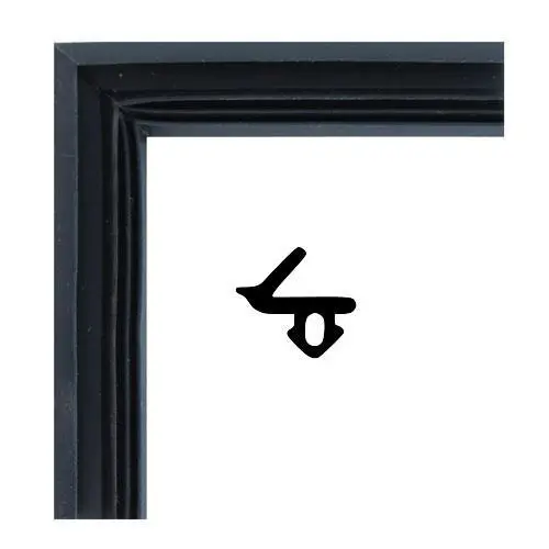 Dichtungsecken - Dichtungsecke für Anschlagdichtung F1733 | Farbe: schwarz