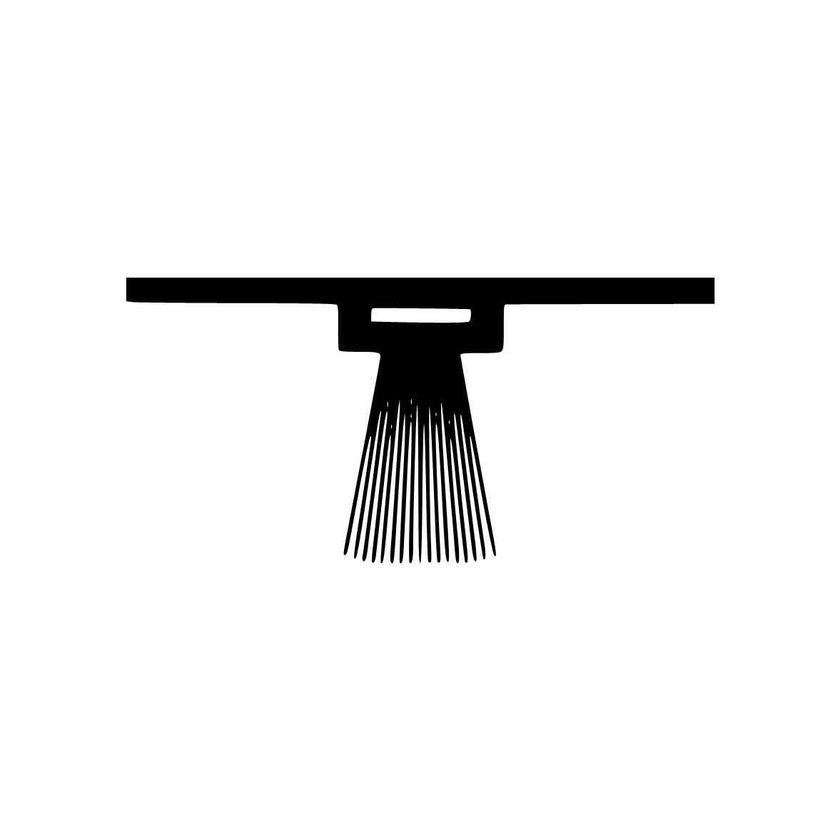 Bürstendichtung in alu-werkblank