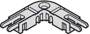 Eck-Verbinder von Häfele Loox5 | für LED-Band monochrom | Clipbreite: 5 mm