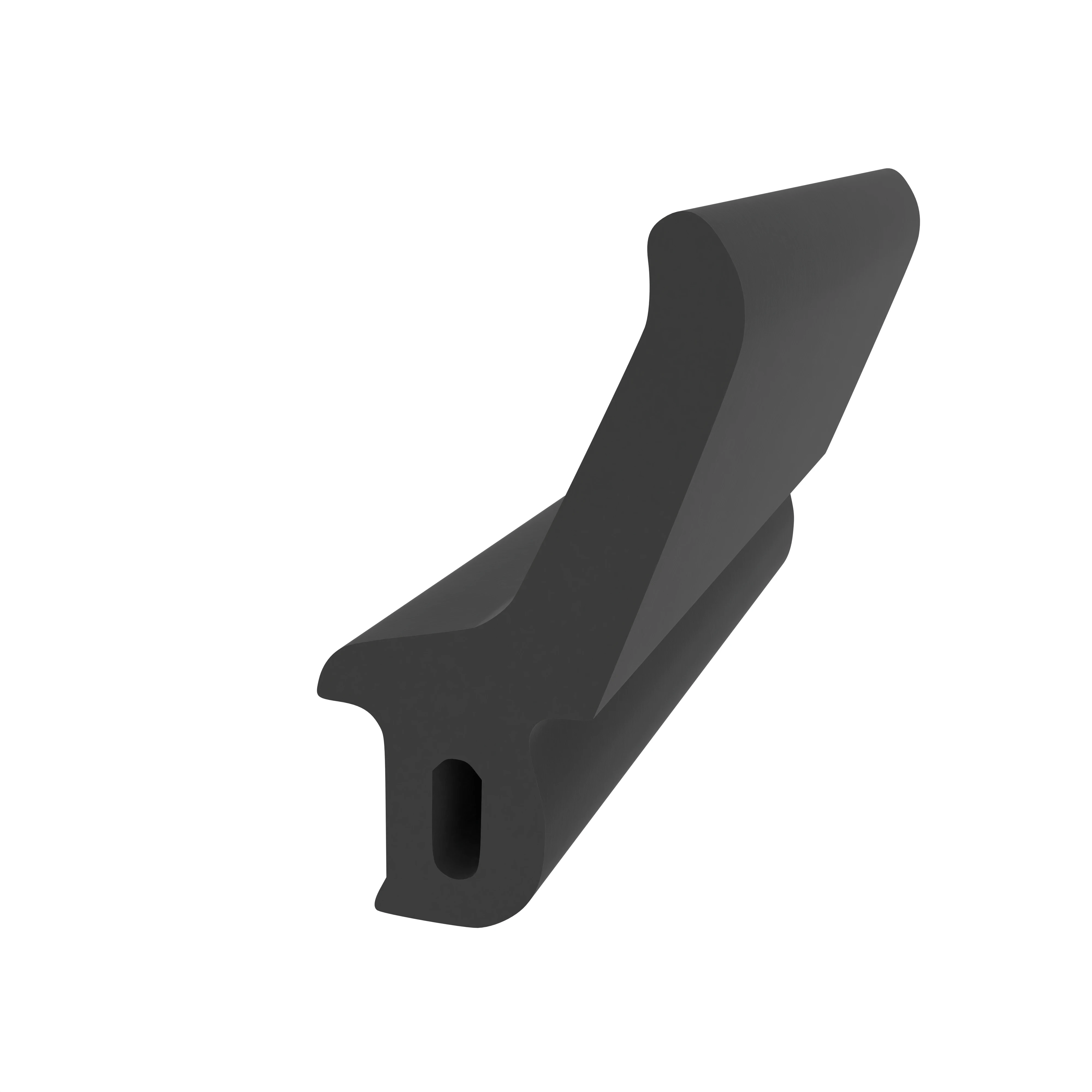 Mitteldichtungen - Mitteldichtung für Kunststofffenster | 23 mm Höhe | Farbe: schwarz