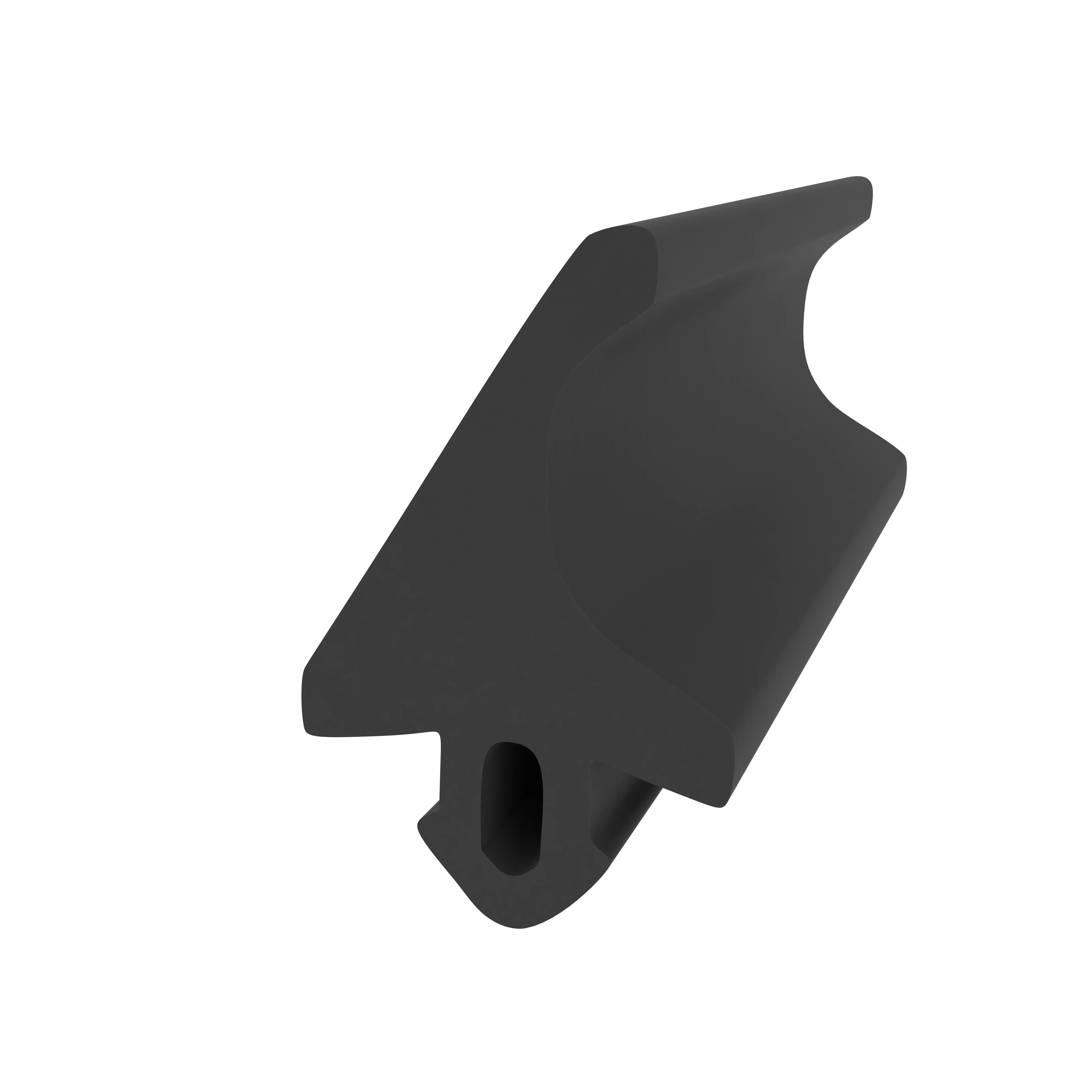 Mitteldichtungen - Mitteldichtung für Metallfenster | 15 mm Höhe | Farbe: schwarz