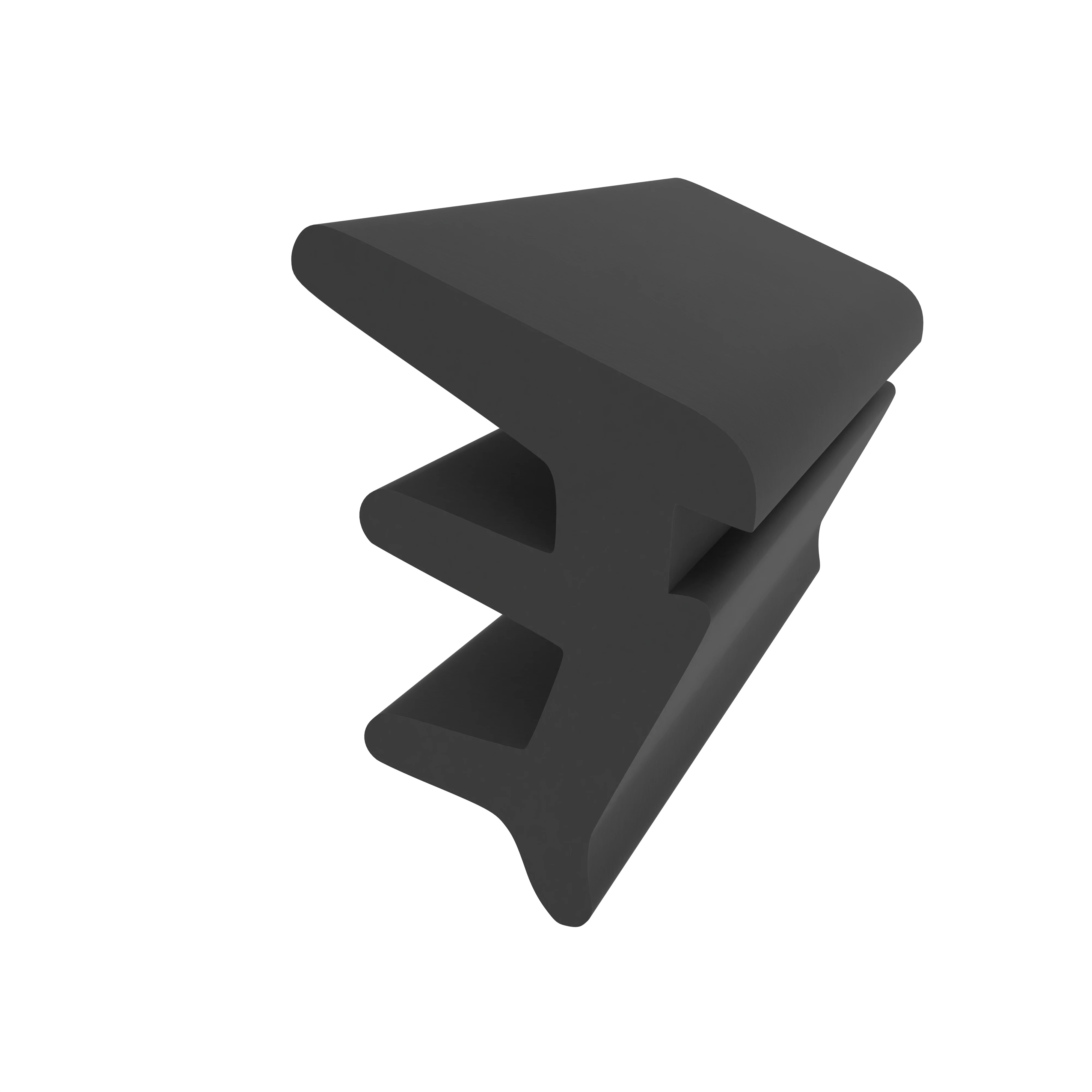 Verglasungsdichtungen - Verglasungsdichtung für Fenster | 14 mm Breite | Farbe: schwarz