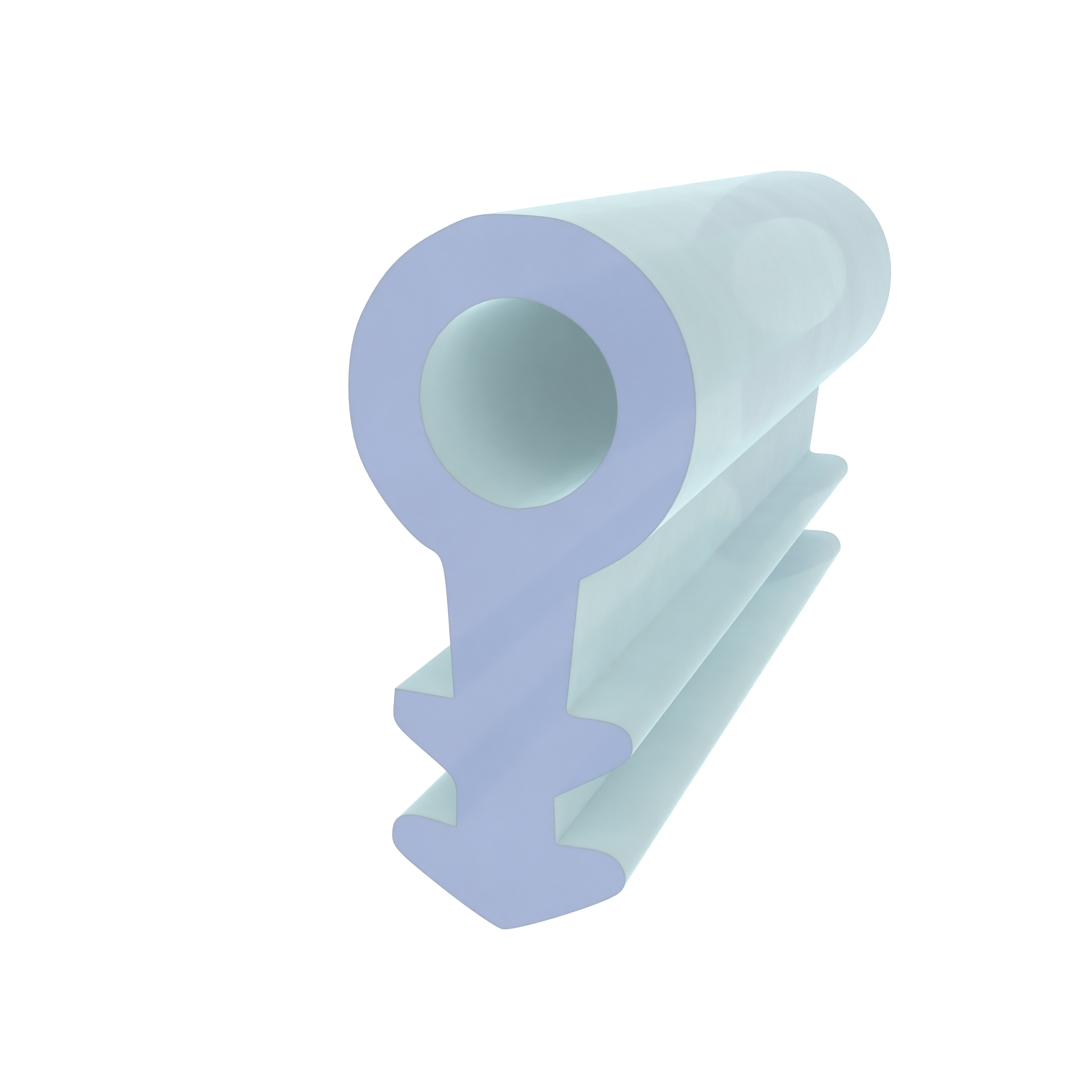 Holzzargendichtung für Zimmertüren | 3 mm Nutbreite | Farbe: transparent