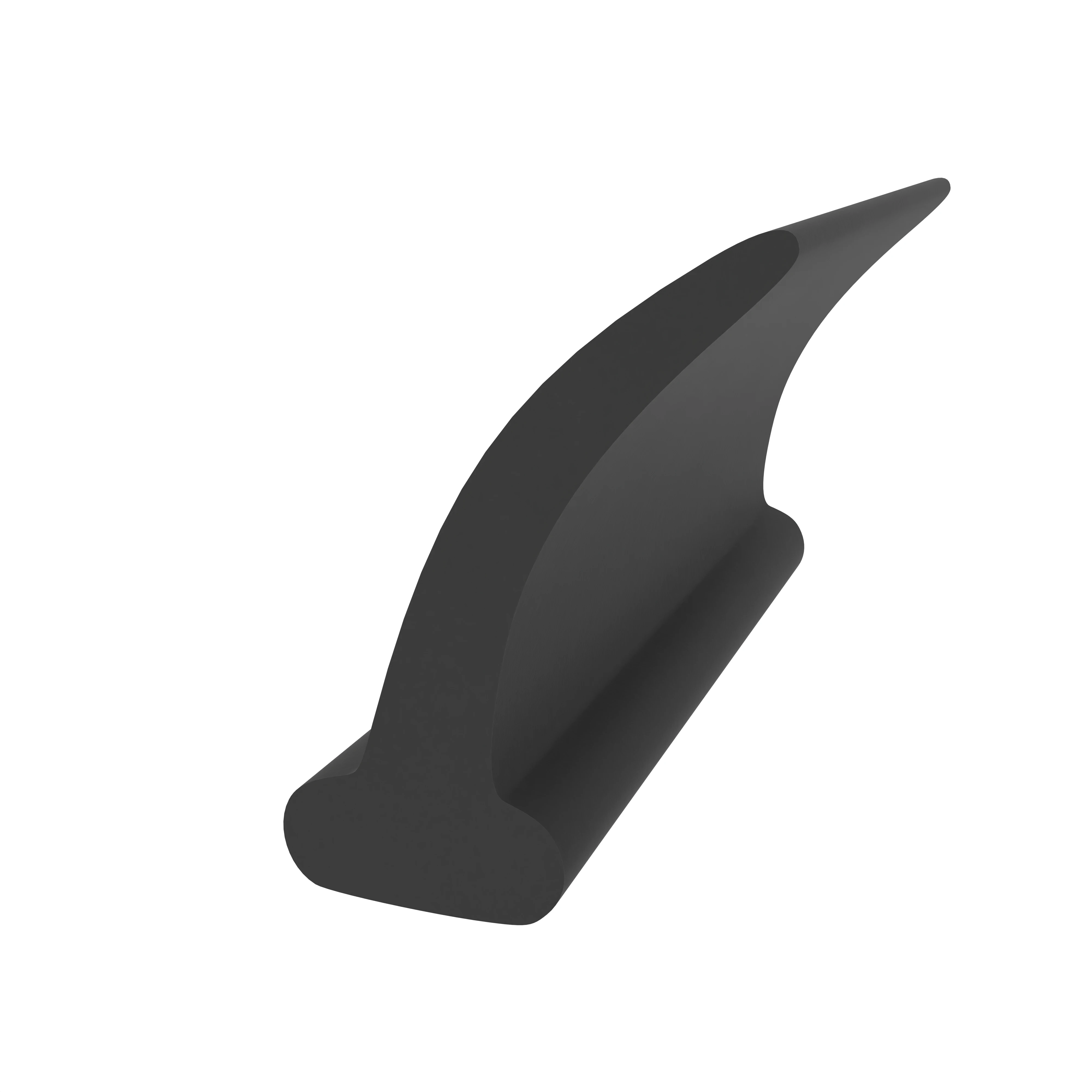 Dichtung für Regenschienen in schwarz Dichtung für Regenschienen in schwarz