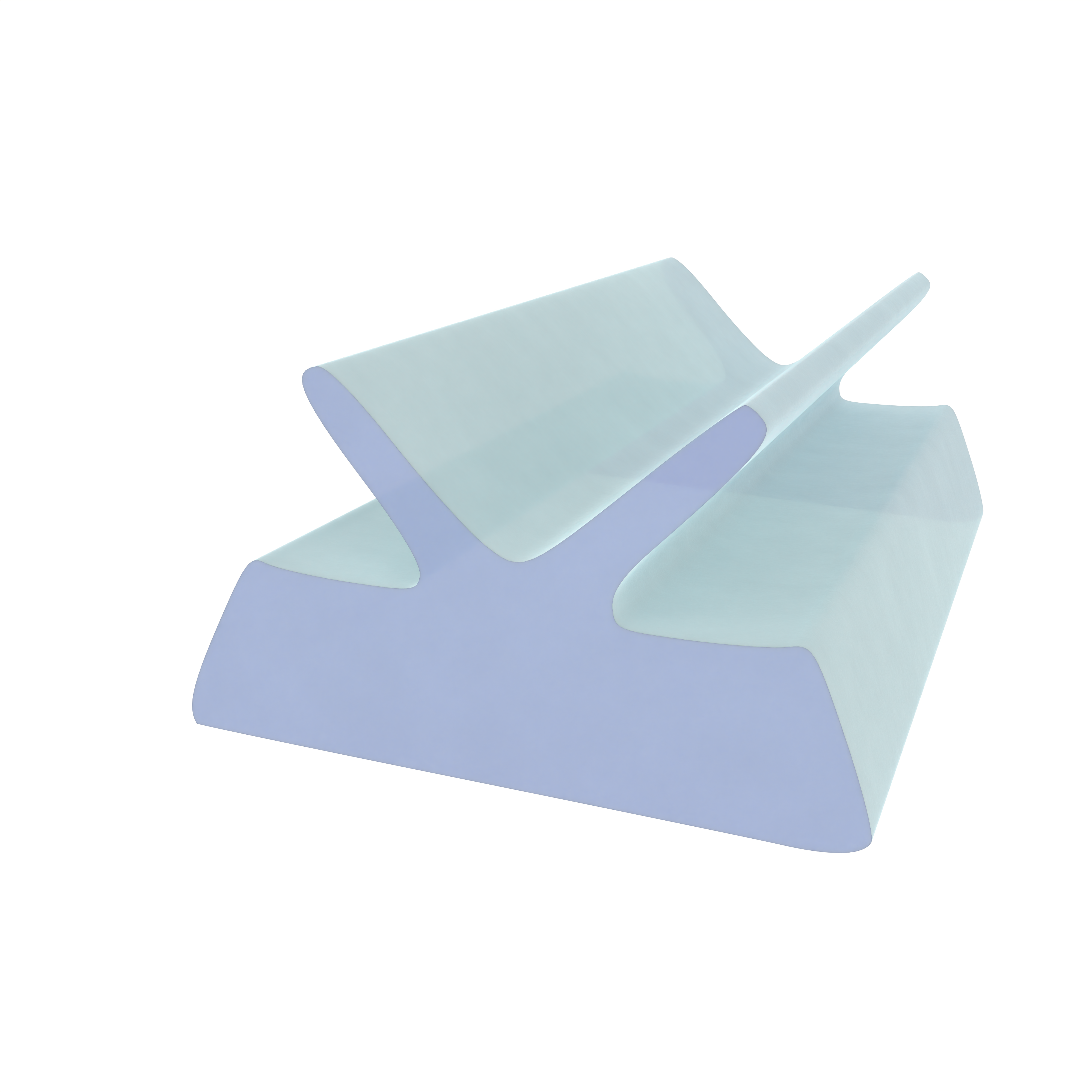 Lippendichtungen - Anschlagdichtung mit Lippe und glattem Fuß | 6 mm Höhe | Farbe: transparent