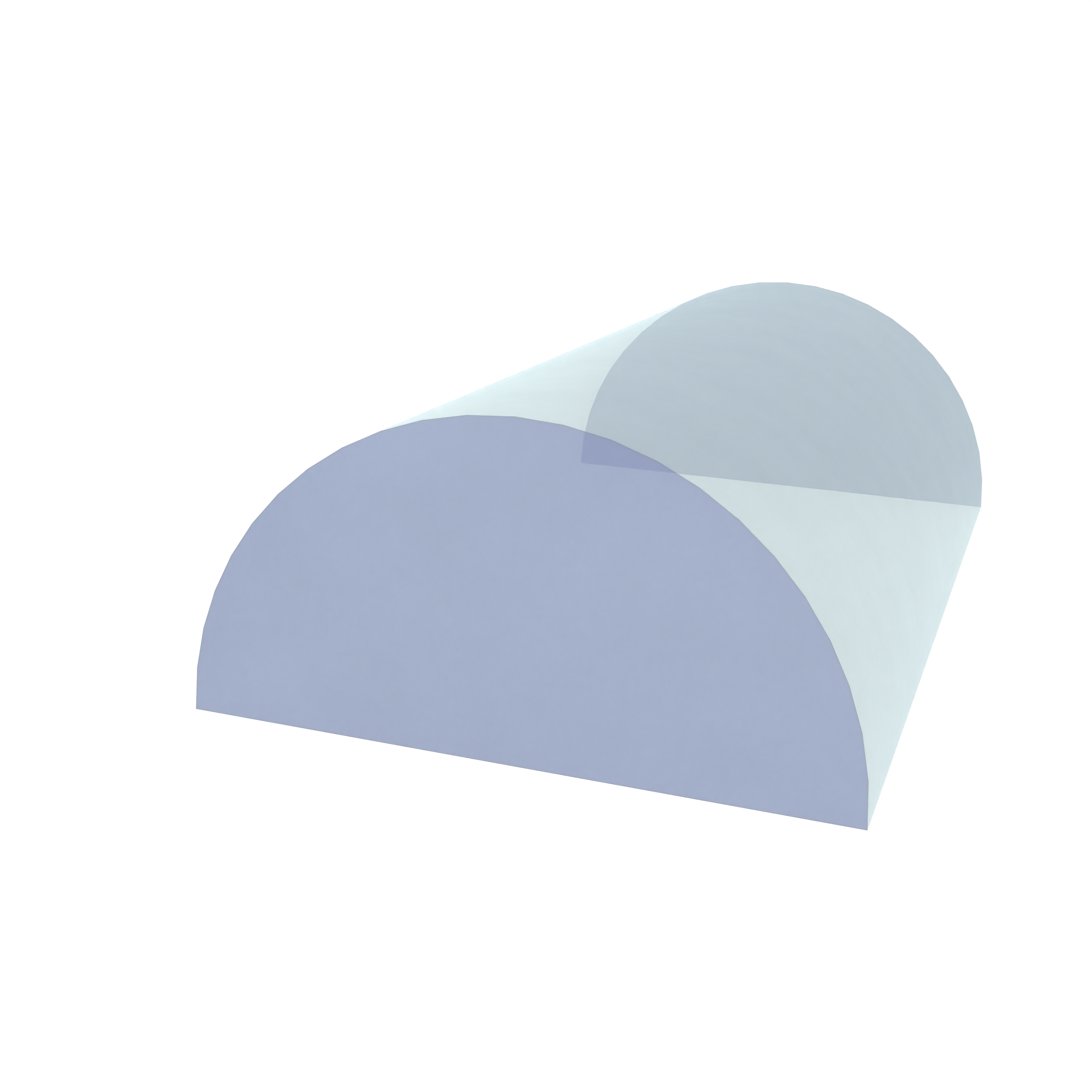 Acrylhalbrundstab | Maße: 10 x 5 mm | Farbe: transparent Acrylhalbrundstab | Maße: 10 x 5 mm | Farbe: transparent