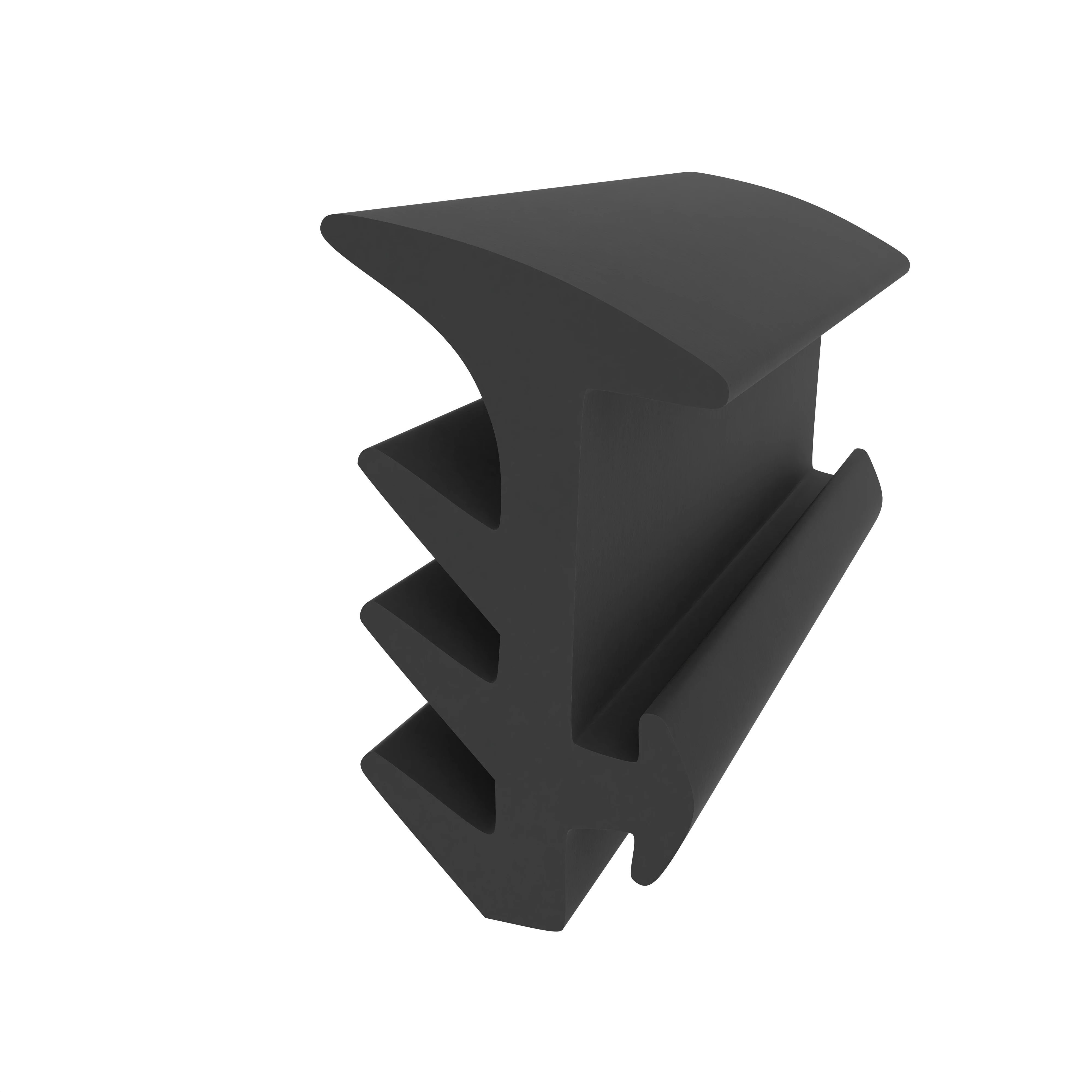 Verglasungsdichtungen - Verglasungsdichtung für Fenster | 10 mm Breite | Farbe: schwarz
