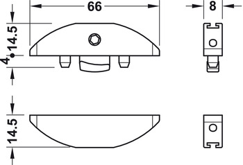 Verbinder & Bodenträger - Lamellenverbinder Lamello Clamex S | Starter Set | Frästiefe: 8 mm